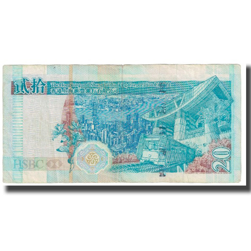 Banconote, Hong Kong, 20 Dollars, 2003, KM:207a, BB