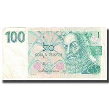 Banknote, Czech Republic, 100 Korun, 1993, KM:5a, EF(40-45)