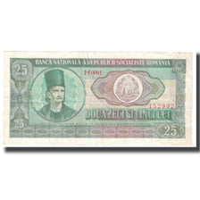 Banknote, Romania, 25 Lei, KM:95a, EF(40-45)