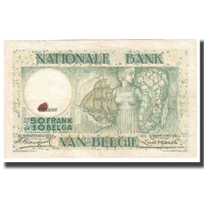 Banknote, Belgium, 50 Francs-10 Belgas, 1935, 1935-04-30, KM:106