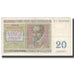 Banknote, Belgium, 20 Francs, 1956, 1956-04-03, KM:132a, EF(40-45)