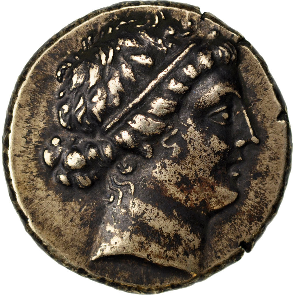 Coin, Aeolis, Kyme (Around 160 BC), Kyme, Amazon, Tetradrachm, Kyme, AU(50-53)