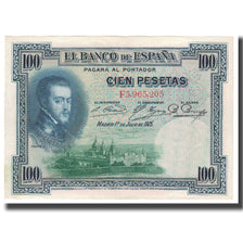 Billete, 100 Pesetas, 1925, España, 1925-07-01, KM:69c, EBC