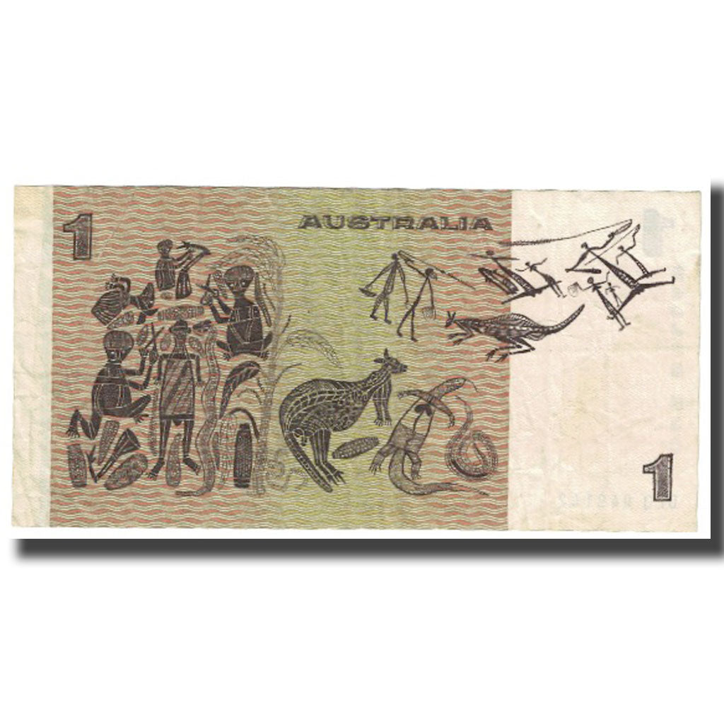 Billet, Australie, 1 Dollar, KM:42d, SUP
