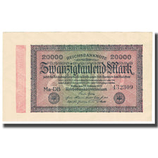 Banknote, Germany, 20,000 Mark, 1923, 1923-02-20, KM:85a, UNC(65-70)