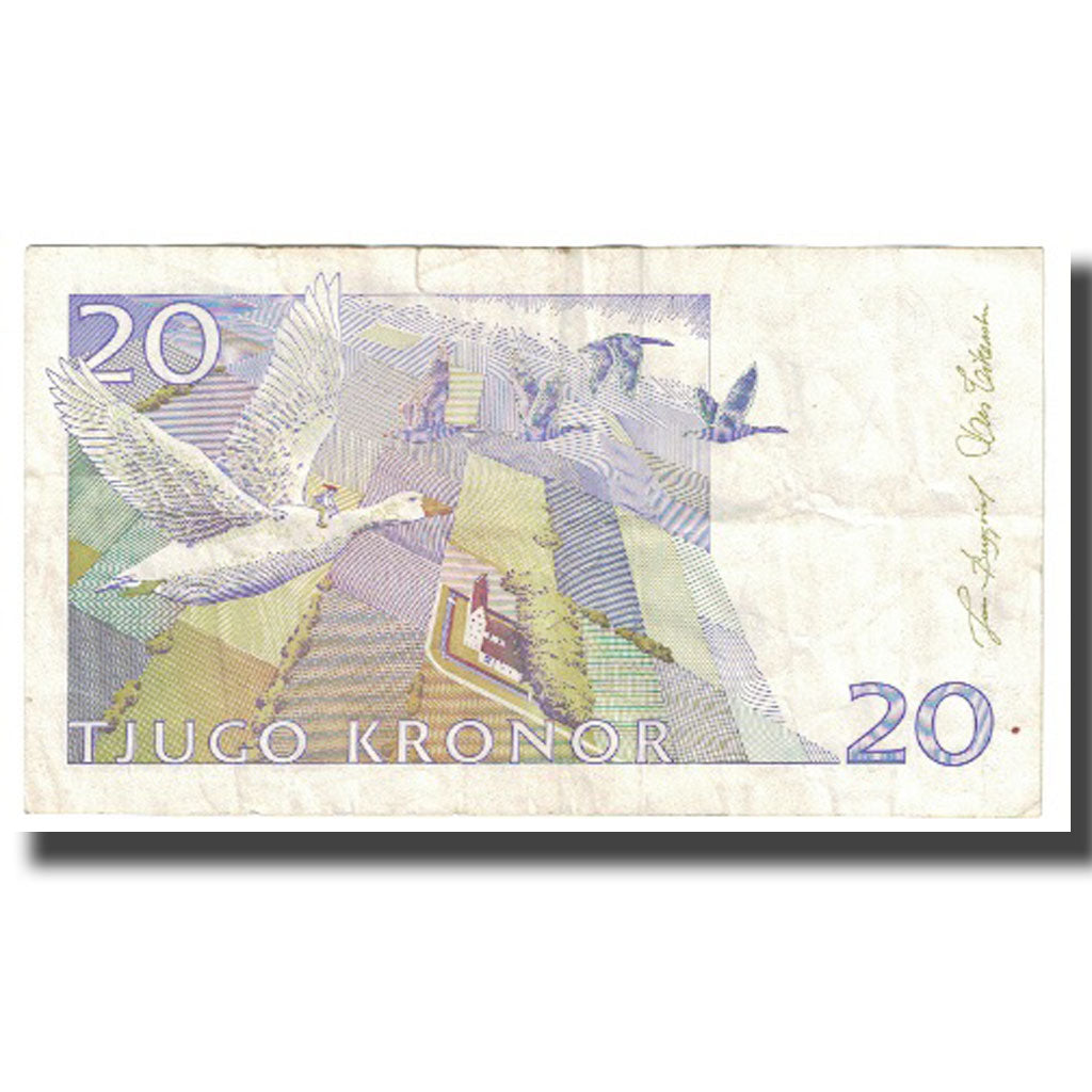 Billete, 20 Kronor, Suecia, KM:63b, MBC