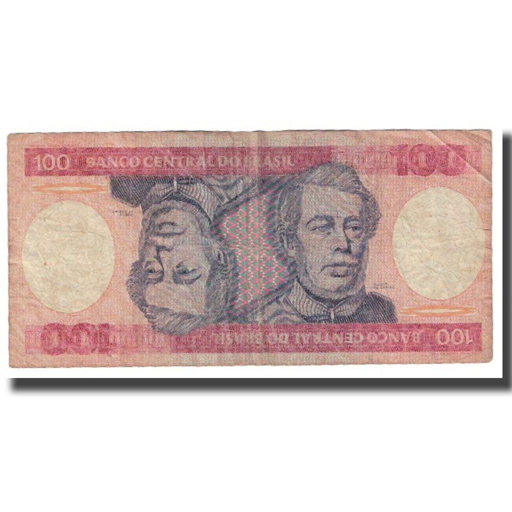 Biljet, Brazilië, 100 Cruzeiros, KM:198a, TTB