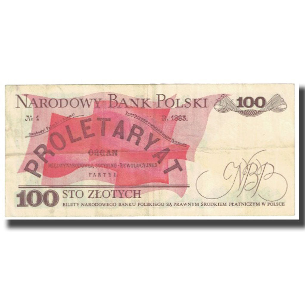Banknote, Poland, 100 Zlotych, 1982, 1982-06-01, KM:143e, AU(55-58)