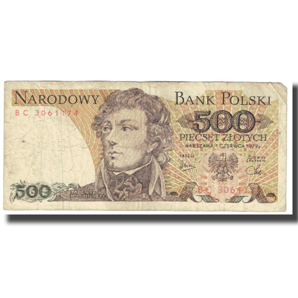 Banknote, Poland, 500 Zlotych, 1976, 1976-05-17, KM:145d, EF(40-45)