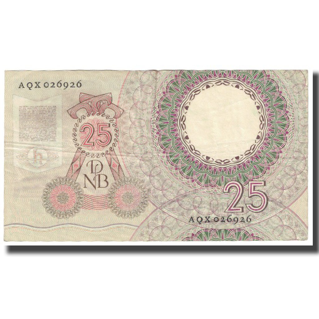 Biljet, Nederland, 25 Gulden, 1955, 1955-04-10, KM:87, TTB
