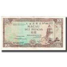 Banknote, Macau, 10 Patacas, 1984, 1984-05-12, KM:59d, EF(40-45)