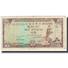 Nota, Macau, 10 Patacas, 1984, 1984-05-12, KM:59d, EF(40-45)