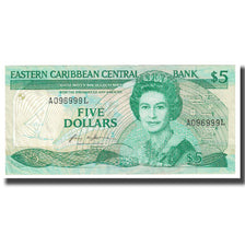 Banconote, Stati dei Caraibi Orientali, 5 Dollars, 2003, KM:42a, SPL