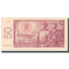 Banconote, Cecoslovacchia, 50 Korun, 1964, KM:90b, BB
