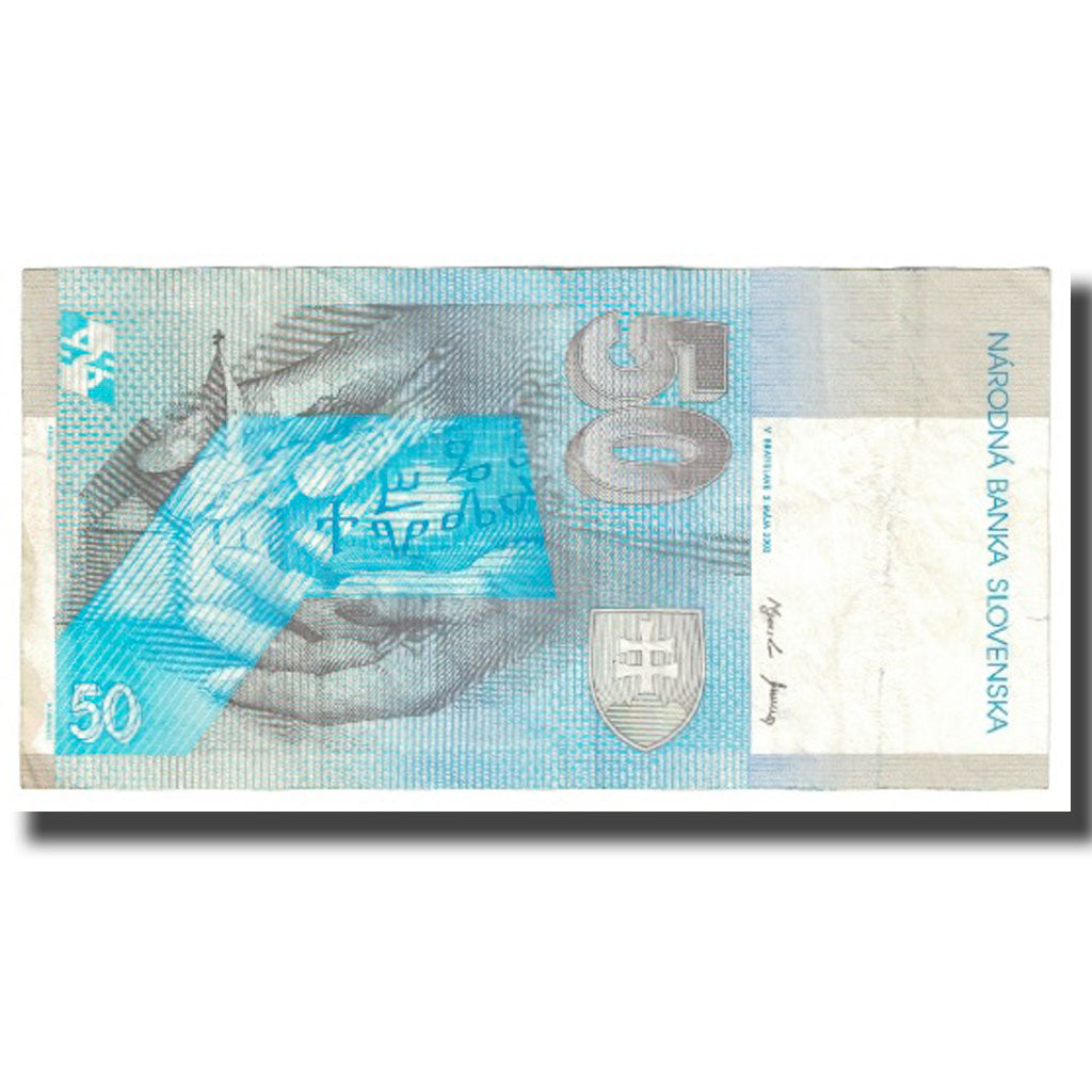 Banknote, Slovakia, 50 Korun, 2002, 2002-05-02, KM:21b, EF(40-45)