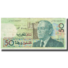 Banknote, Morocco, 50 Dirhams, KM:61a, EF(40-45)