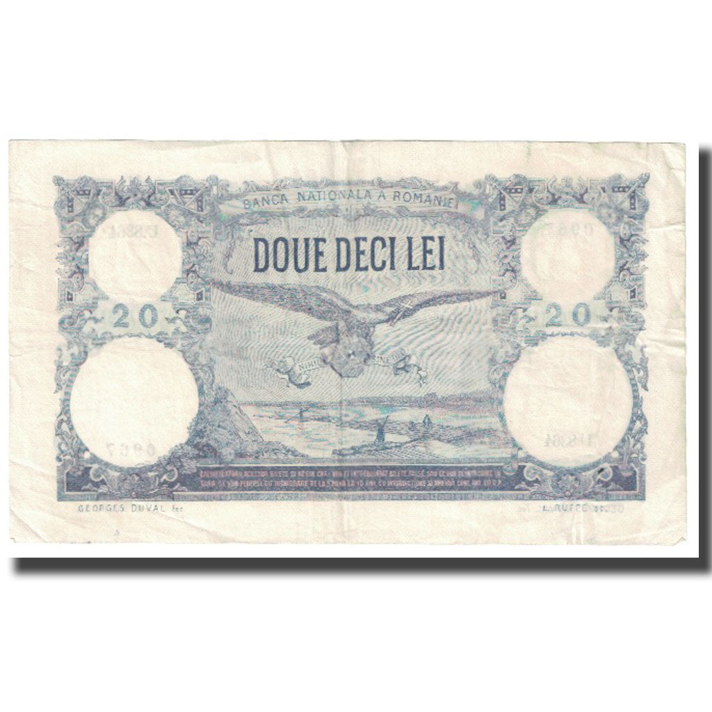 Banknote, Romania, 20 Lei, 1928, 1928-10-18, KM:20a, EF(40-45)