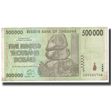 Banknote, Zimbabwe, 500,000 Dollars, 2008, KM:76a, EF(40-45)