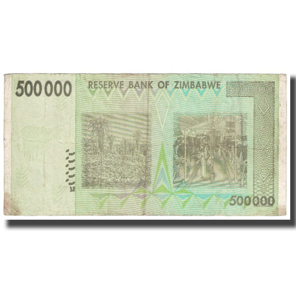 Banknote, Zimbabwe, 500,000 Dollars, 2008, KM:76a, EF(40-45)