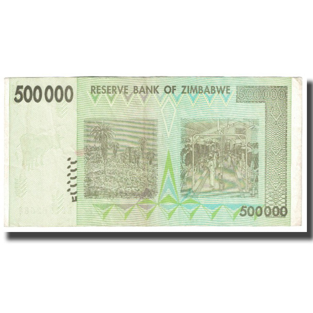 Banknote, Zimbabwe, 500,000 Dollars, 2008, KM:76a, EF(40-45)
