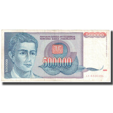 Banknote, Yugoslavia, 500,000 Dinara, KM:119, EF(40-45)
