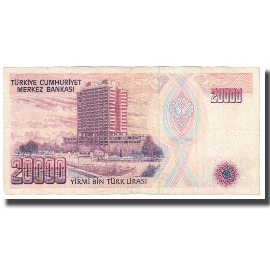 Geldschein, Türkei, 20,000 Lira, KM:202, SS