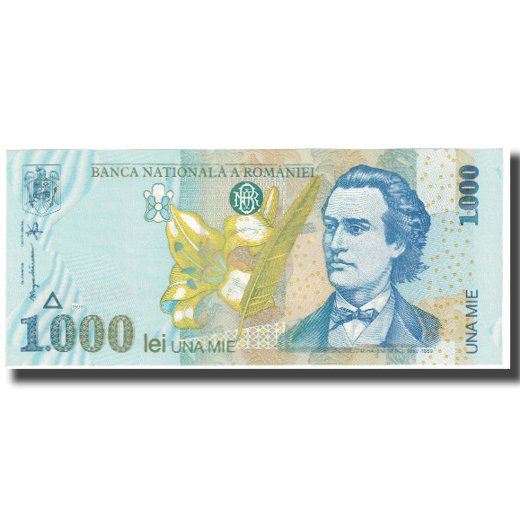 Geldschein, Rumänien, 1000 Lei, KM:106, UNZ