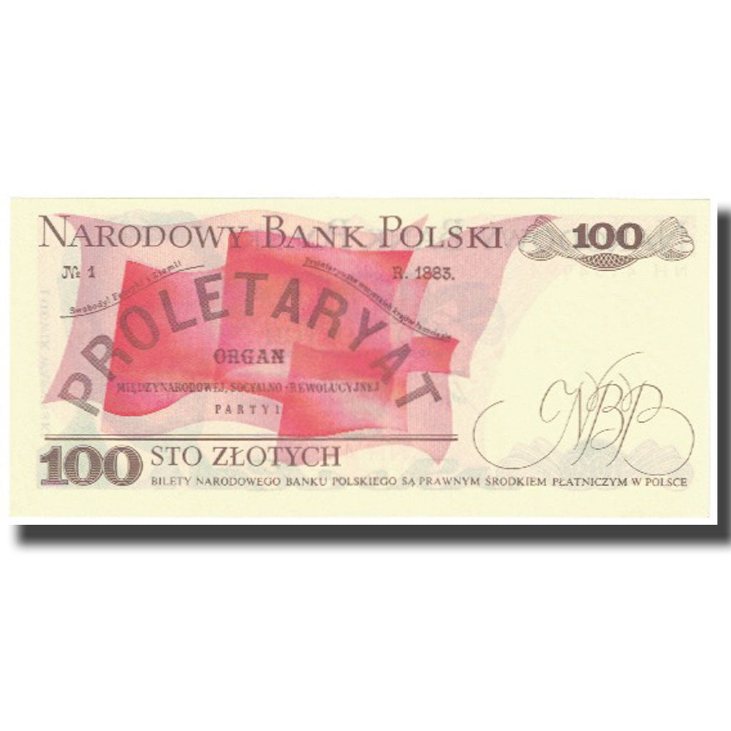 Banknote, Poland, 100 Zlotych, 1986, KM:143b, UNC(65-70)