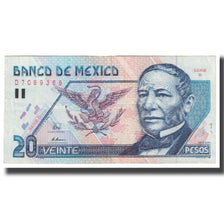 Banknote, Mexico, 20 Pesos, 1994, 1994-05-06, KM:106d, UNC(65-70)