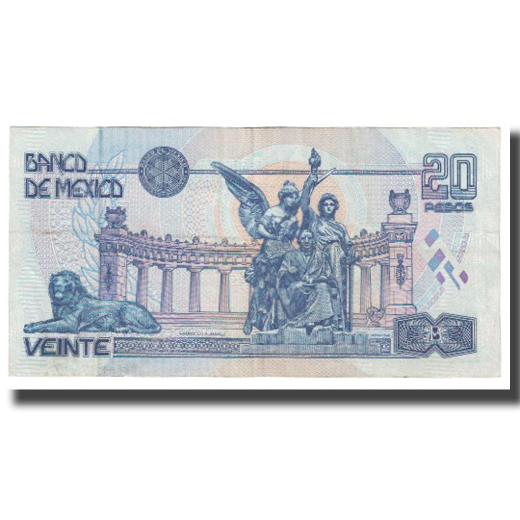 Banknote, Mexico, 20 Pesos, 1994, 1994-05-06, KM:106d, UNC(65-70)