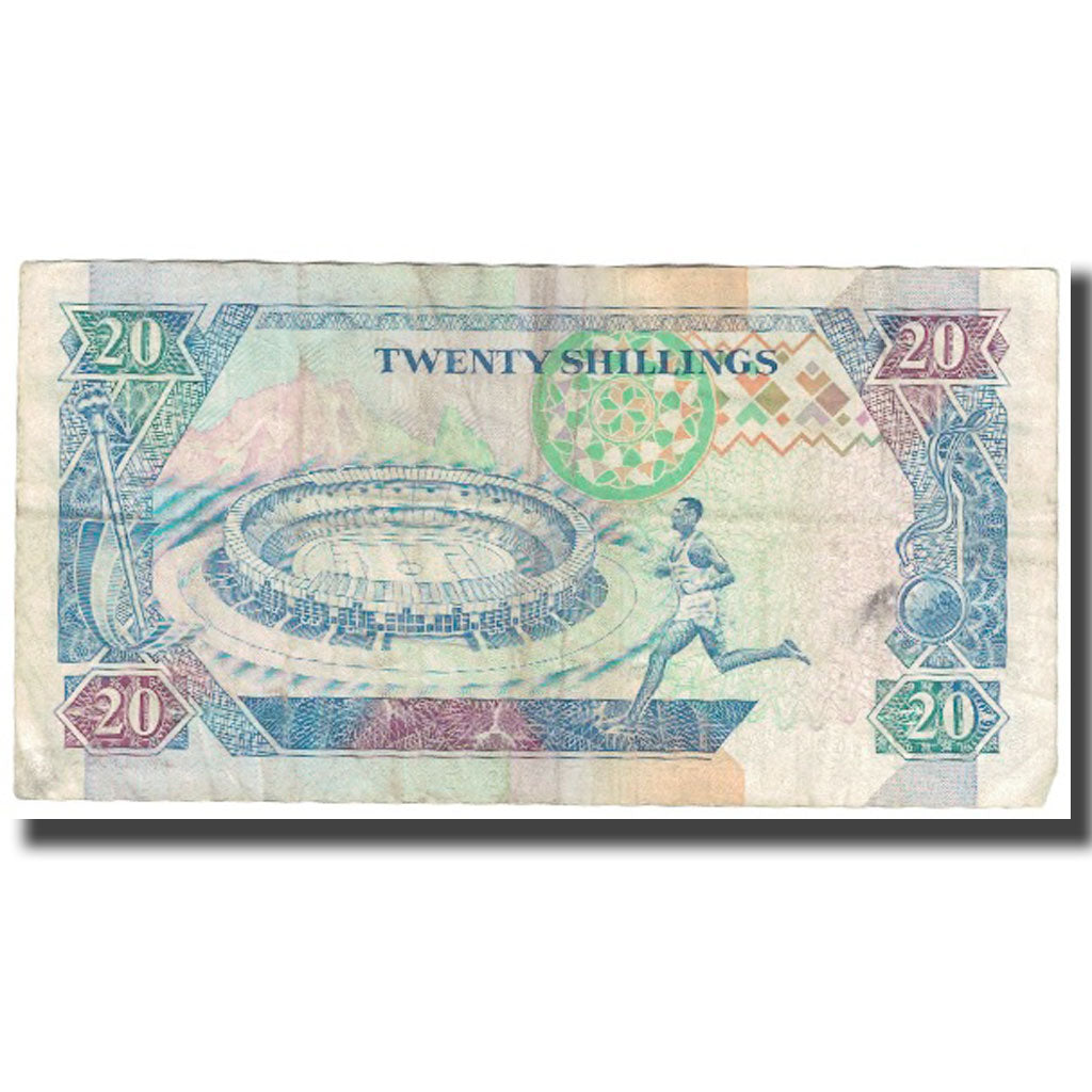 Billet, Kenya, 20 Shillings, 1993, 1993-09-14, KM:31a, TTB