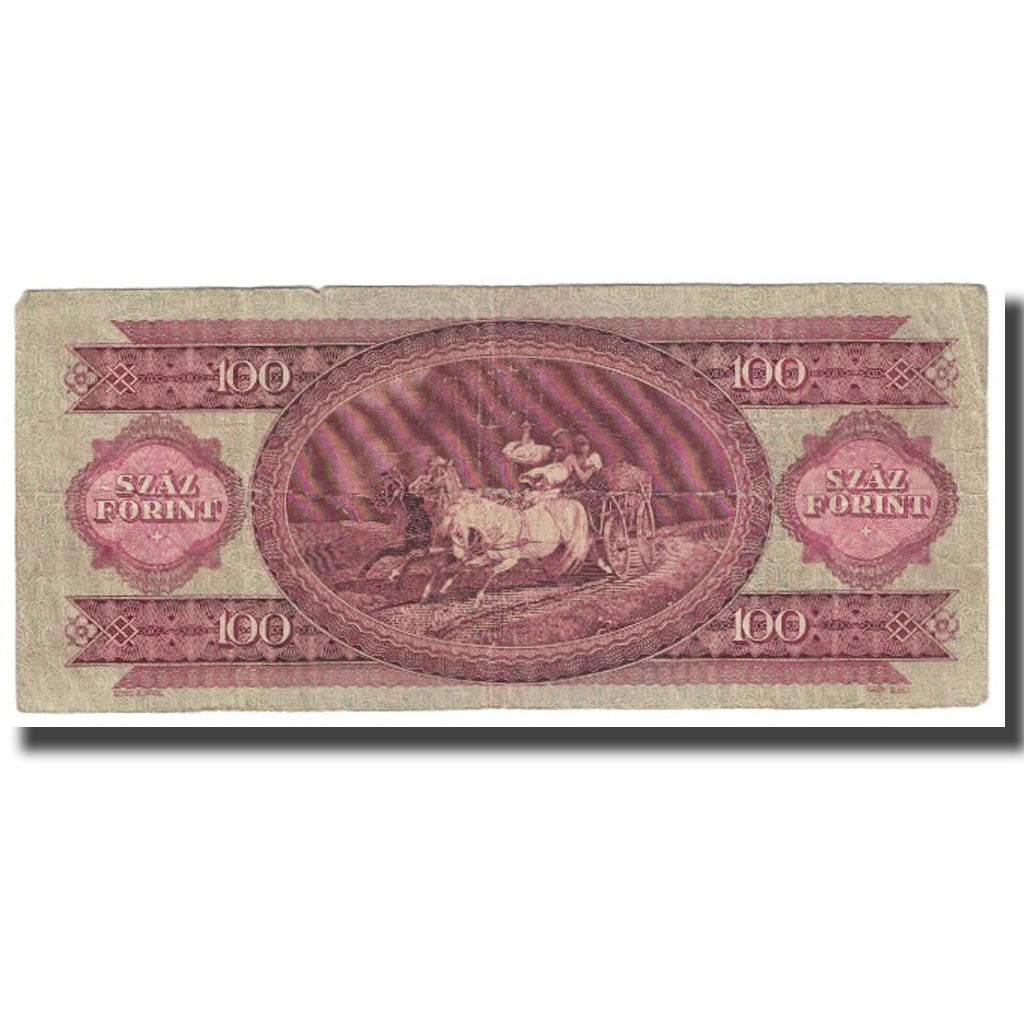 Billete, 100 Forint, 1968, Hungría, 1968-10-24, KM:174a, MBC