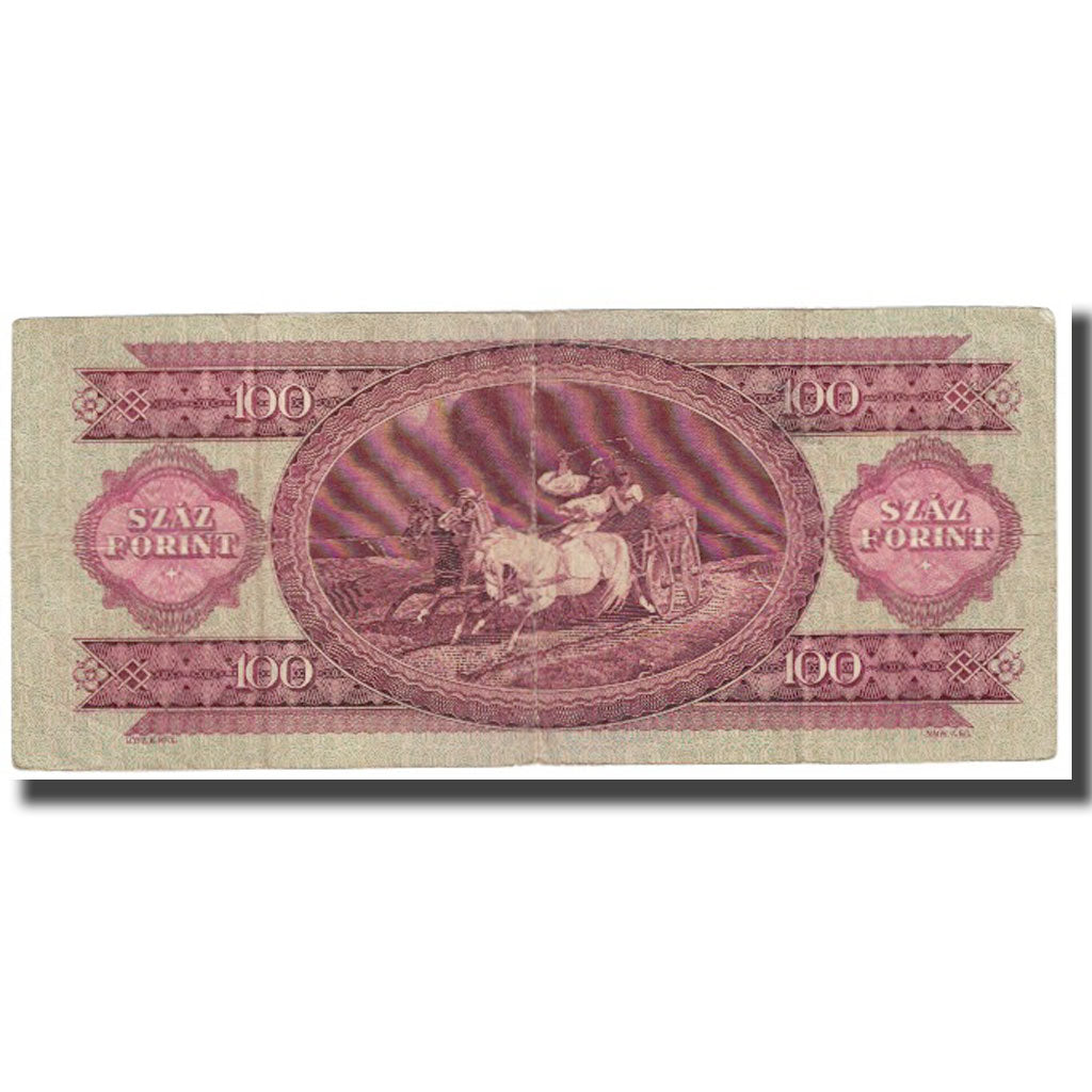 Banknot, Węgry, 100 Forint, 1962, 1962-10-12, KM:174a, EF(40-45)