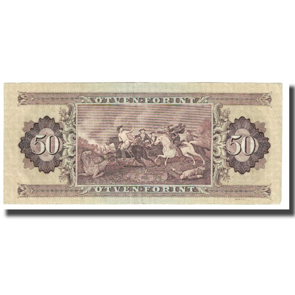 Banknote, Hungary, 50 Forint, 1980, 1980-09-30, KM:170f, EF(40-45)
