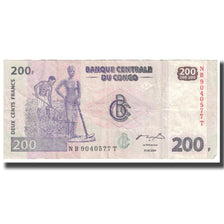 Banknote, Congo Democratic Republic, 200 Francs, 2007, 2007-07-31, KM:95a