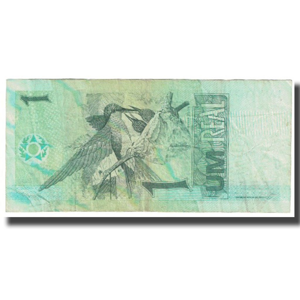 Biljet, Brazilië, 1 Réal, KM:251a, TTB