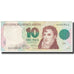 Biljet, Argentinië, 10 Pesos, KM:342a, TTB