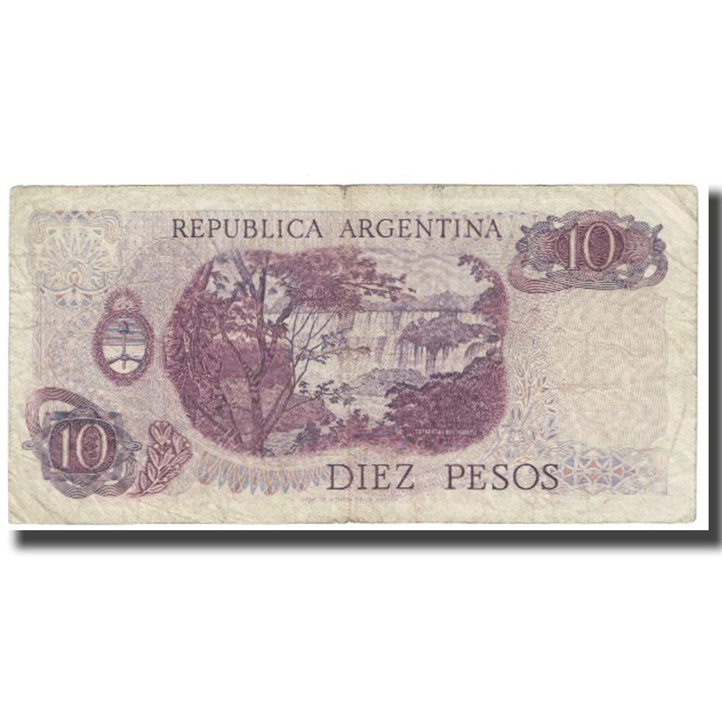 Geldschein, Argentinien, 10 Pesos, KM:295, SS