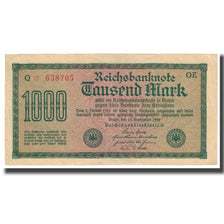 Banknote, Germany, 1000 Mark, 1922, 1922-09-15, KM:76h, AU(55-58)