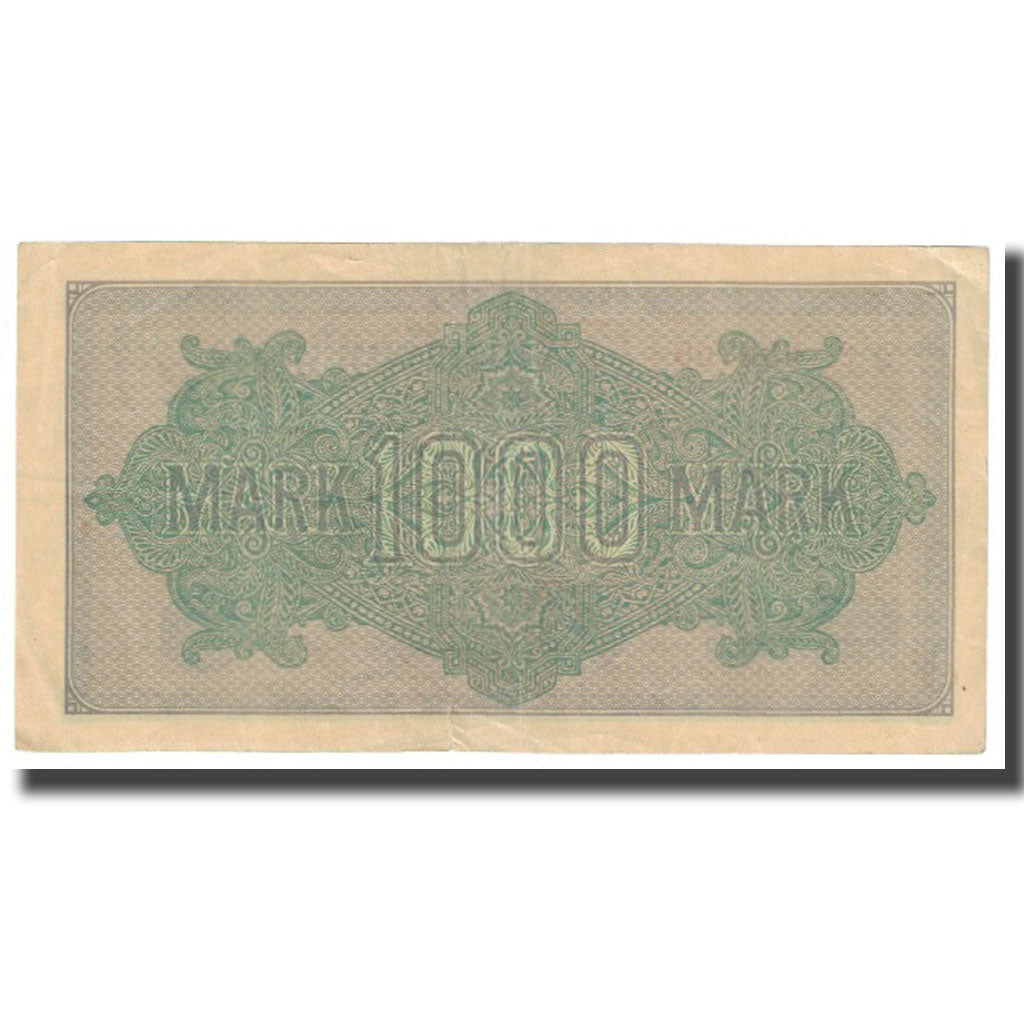 Banknote, Germany, 1000 Mark, 1922, 1922-09-15, KM:76h, AU(55-58)