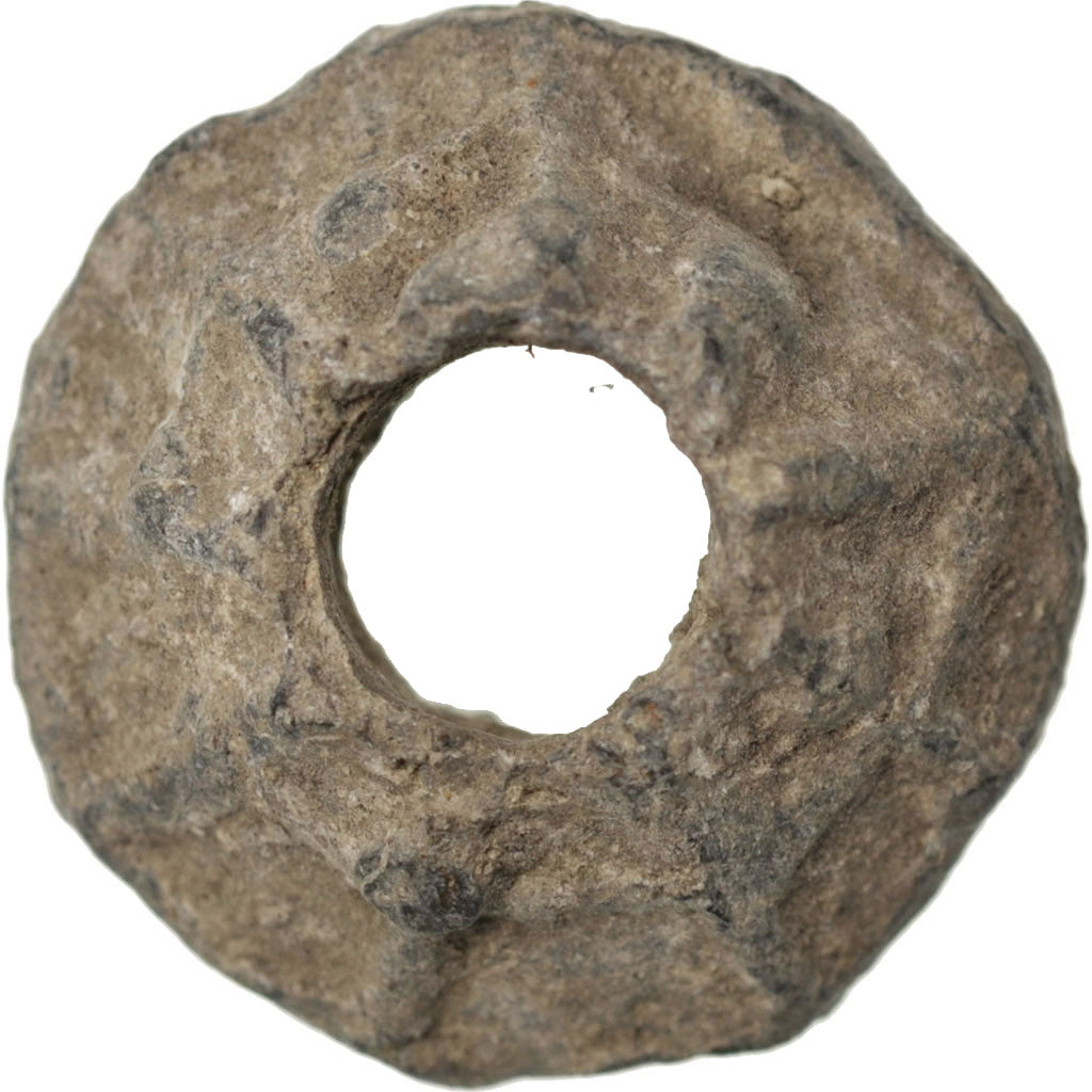 Anonyme, Rouelle en plomb