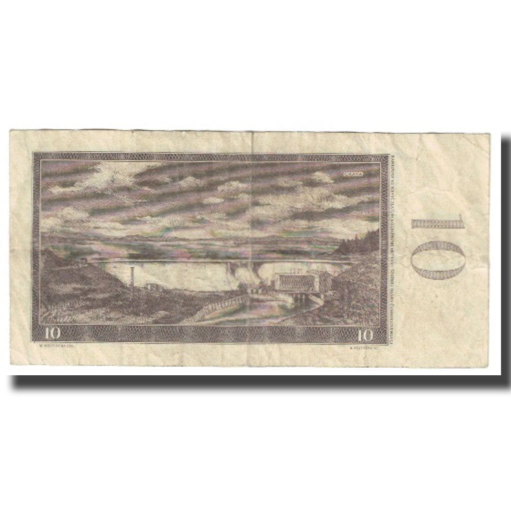 Banknote, Czechoslovakia, 10 Korun, 1960, KM:88b, EF(40-45)
