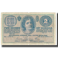 Banknote, Austria, 2 Kronen, 1914, 1914-08-05, KM:17b, EF(40-45)