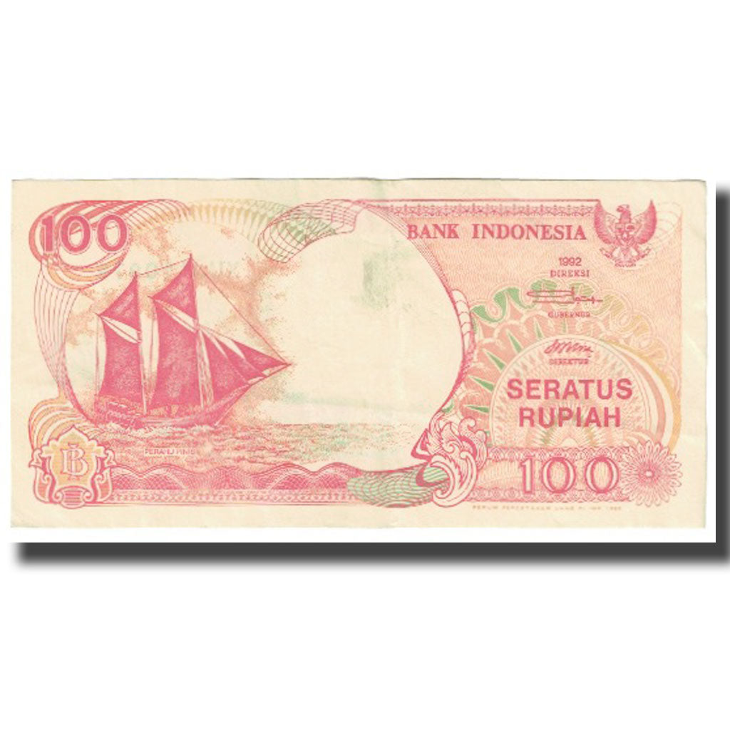 Banconote, Indonesia, 100 Rupiah, 1992, KM:127g, FDS