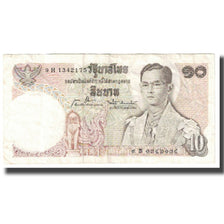 Banknote, Thailand, 10 Baht, KM:83a, AU(55-58)