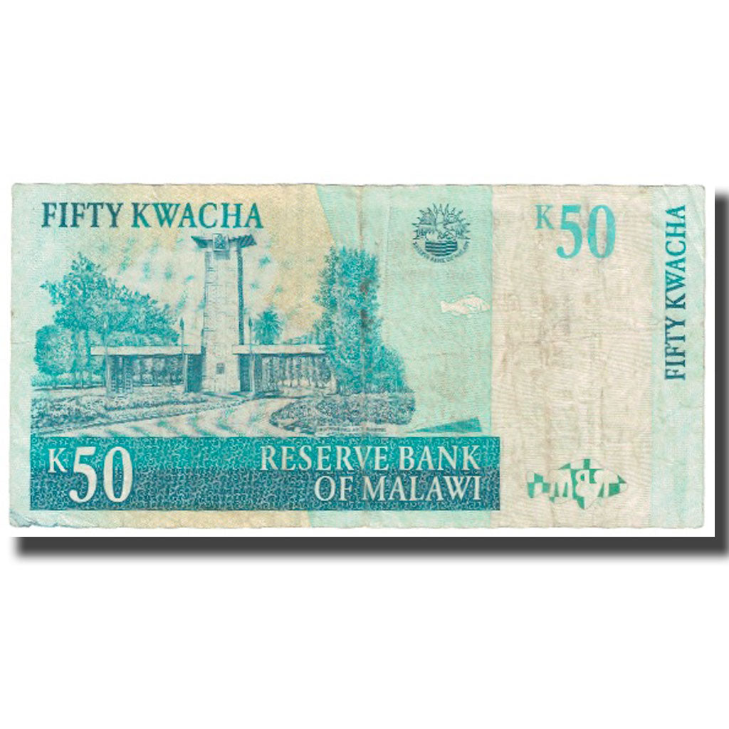 Banknote, Malawi, 50 Kwacha, 1997, 1997-07-01, KM:39, EF(40-45)
