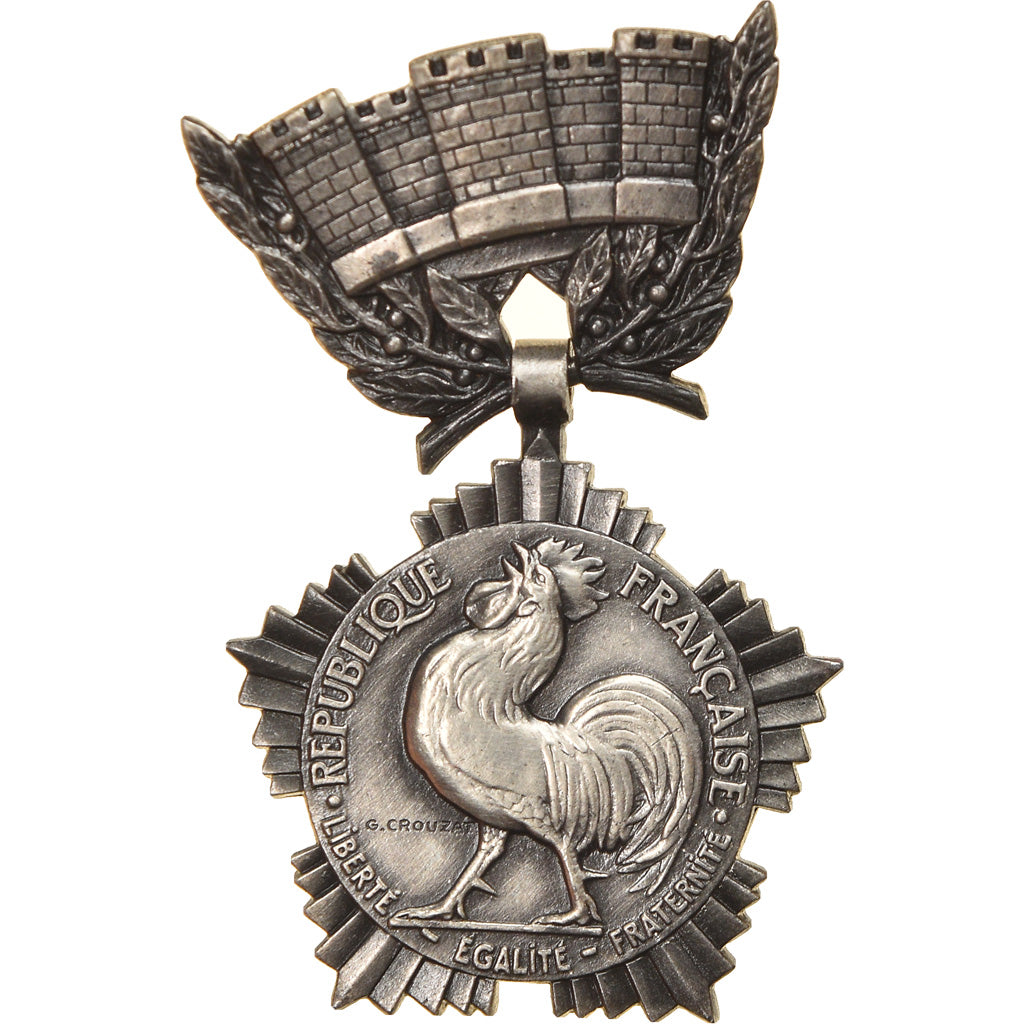 Frankrijk, Collectivités locales, Politics, Society, War, Medaille, Excellent