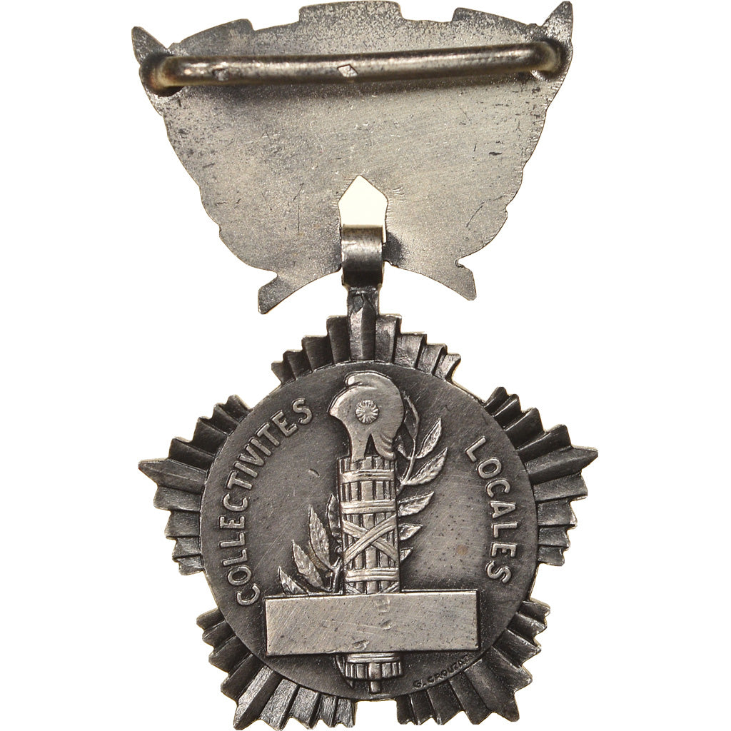 Frankrijk, Collectivités locales, Politics, Society, War, Medaille, Excellent