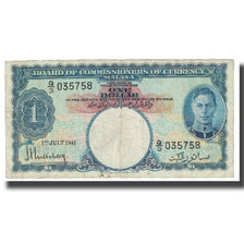 Banknote, MALAYA, 1 Dollar, 1941, 1941-07-01, KM:11, EF(40-45)