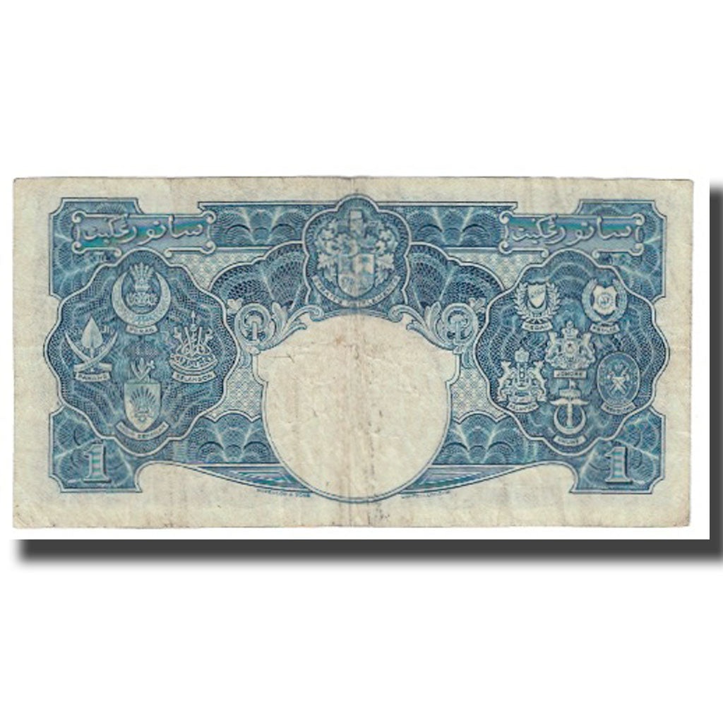 Banknote, MALAYA, 1 Dollar, 1941, 1941-07-01, KM:11, EF(40-45)